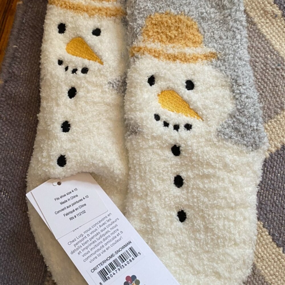 PRICE DROP!
LUG LIFE-PLUSH SNOWMAN SOCKS-HOLIDAY BOX EXCLUSIVE - Picture 2 of 4
